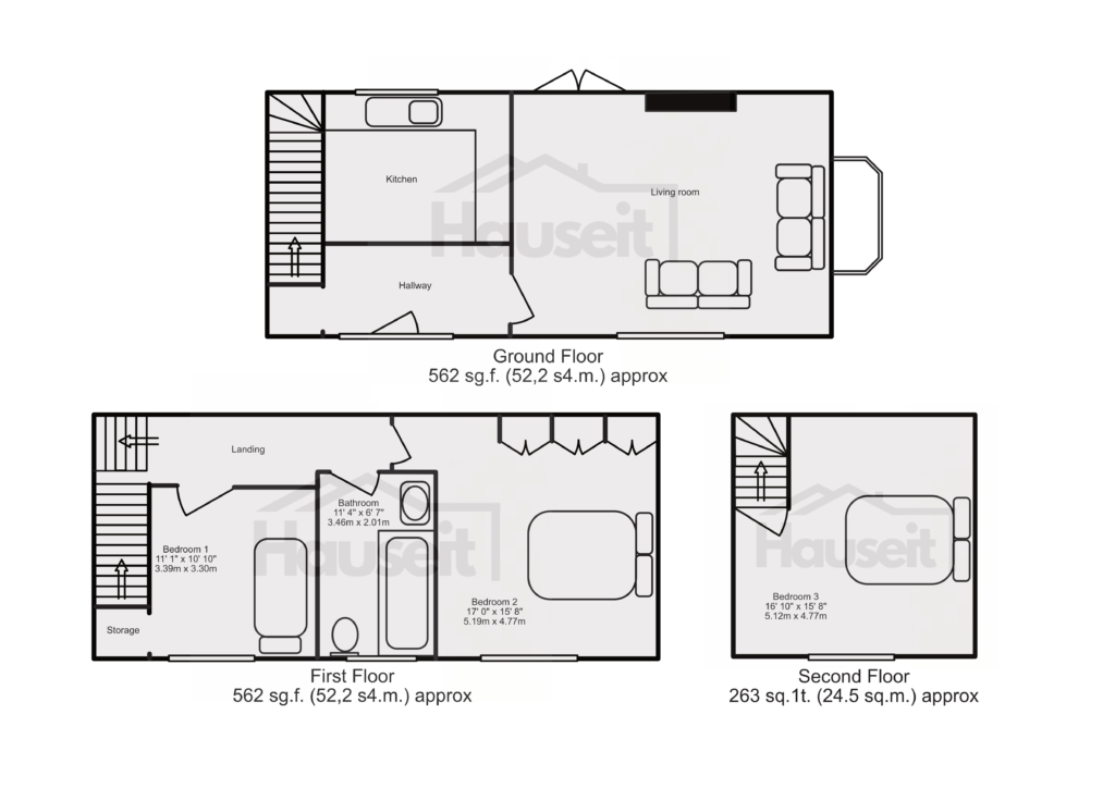 Bradgate Rd floor plan